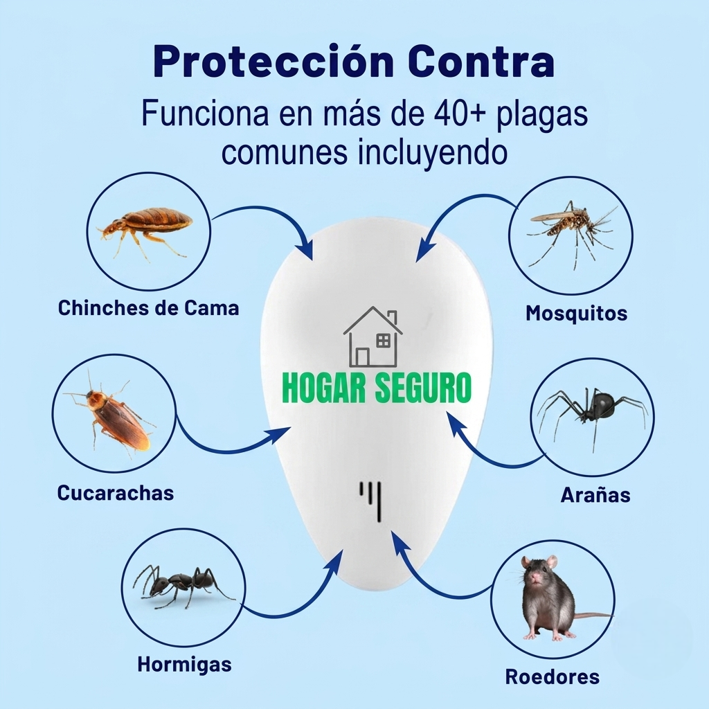 Repelente Ultrasonico | Hogar Seguro