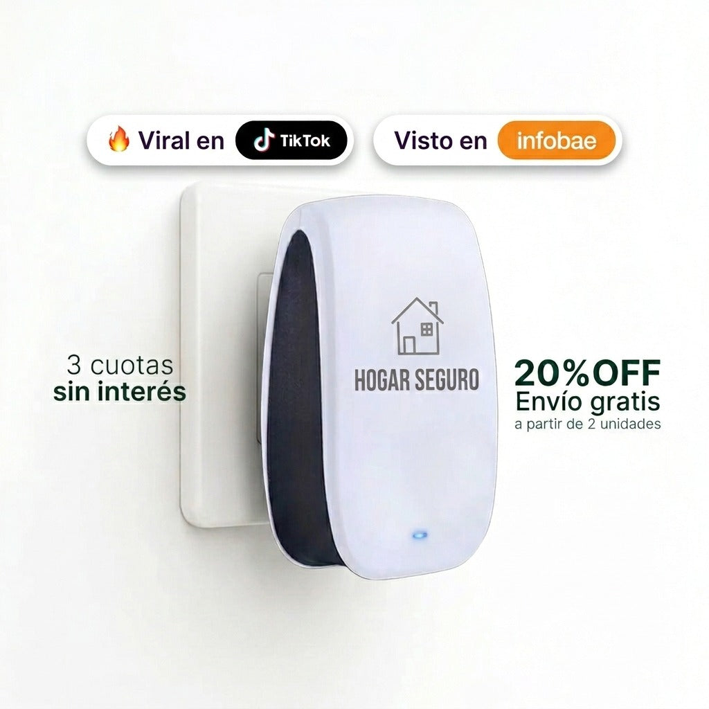 Repelente Ultrasonico | Hogar Seguro